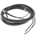 DiversiTech 3/4 Inch x 6 Ft Metallic Electrical Whip with #8 Wire (6-34-6)