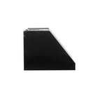 Kucht Professional 48-Inch 1,200 CFM Under Cabinet Range Hood in Dark Titanium Stainless Steel (KRH483A)