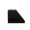 Kucht Professional 36-Inch 900 CFM Under Cabinet Range Hood in Dark Titanium Stainless Steel (KRH363A)