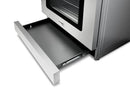 Thor Kitchen 5-Piece Appliance Package - 36-Inch Propane Gas Range, Tilt Panel, Refrigerator with Water Dispenser, Under Cabinet Hood, Dishwasher, & Wine Cooler in Stainless Steel
