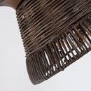 Parrot Uncle 60-Inch Farmhouse Downrod Mount Reversible Ceiling Fan with Lighting and Remote Control (F8251110V)