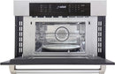 Kucht 5-Piece Appliance Package - 48-Inch Natural Gas Range with 6.7 Cu. Ft. Oven, 36-Inch Refrigerator with Water Dispenser, Dishwasher, Microwave Wall Oven & Under Cabinet Range Hood in Stainless Steel