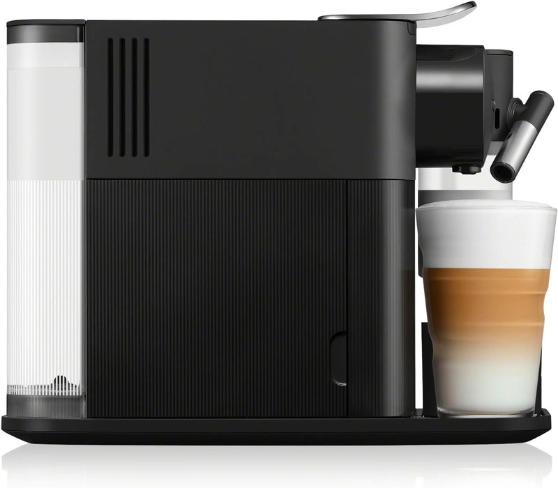 De'Longhi Package - Nespresso Lattissima One Single Serve Espresso Coffee Machine with Espresso Glass Set