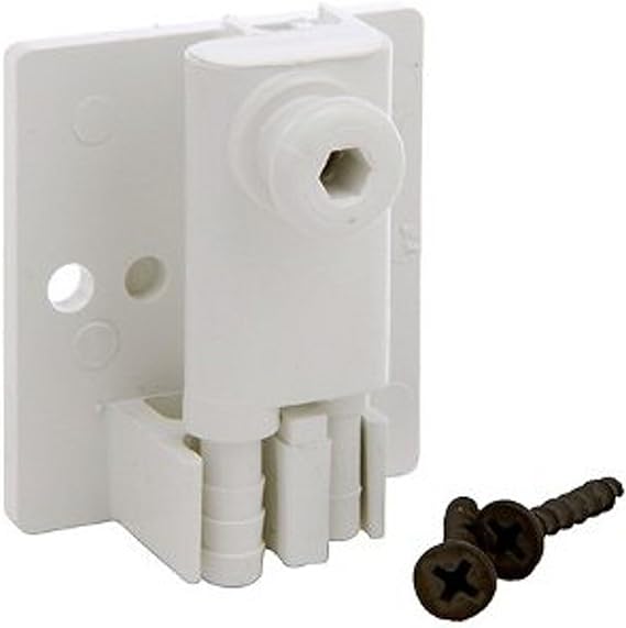 Everpure wall-mount air gap adapter, white plastic housing with mounting screws