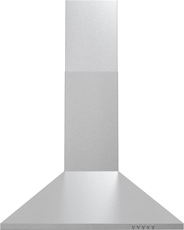 Cosmo 24-Inch 220 CFM Ducted Wall Mount Range Hood in Stainless Steel (COS-6324EWH)