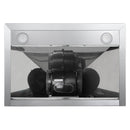 Cosmo 4-Piece Appliance Package - 30-Inch Gas Range, Wall Mount Range Hood, Dishwasher and Refrigerator with Water Dispenser in Stainless Steel (COS-4PKG-655)