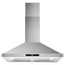 Cosmo 4-Piece Appliance Package - 30-Inch Gas Range, Wall Mount Range Hood, Dishwasher and Refrigerator in Stainless Steel (COS-4PKG-097)