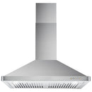 Cosmo 4-Piece Appliance Package - 30-Inch Gas Range, Wall Mount Range Hood, Dishwasher and Refrigerator with Water Dispenser in Stainless Steel (COS-4PKG-688)