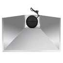 Cosmo 4-Piece Appliance Package - 36-Inch Single Oven Dual Fuel Range, Wall Mount Range Hood, Dishwasher and Refrigerator in Stainless Steel (COS-4PKG-217)