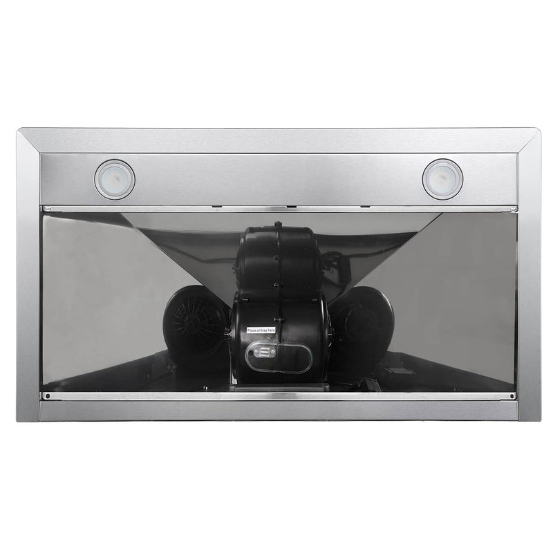 Cosmo 4-Piece Appliance Package - 36-Inch Dual Fuel Range, Wall Mount Range Hood, Dishwasher and Refrigerator in Stainless Steel (COS-4PKG-022)