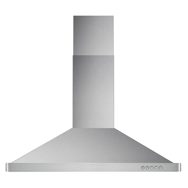 Cosmo 4-Piece Appliance Package - 36-Inch Dual Fuel Range, Wall Mount Range Hood, Dishwasher and Refrigerator in Stainless Steel (COS-4PKG-022)