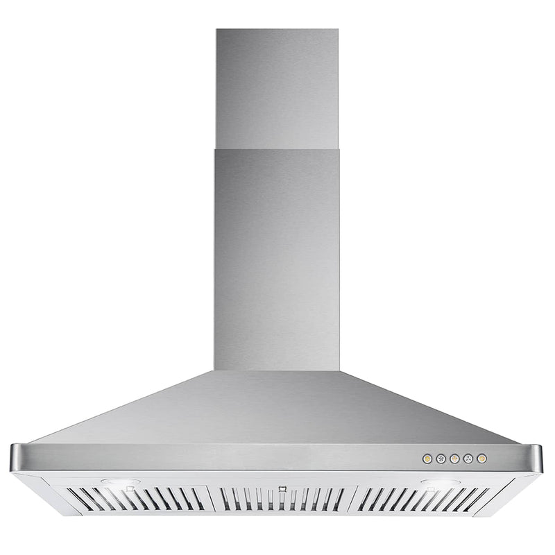 Cosmo 36-Inch 380 CFM Ducted Wall Mount Range Hood in Stainless Steel (COS-63190)