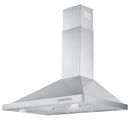 Cosmo 4-Piece Appliance Package - 36-Inch Gas Range, Wall Mount Range Hood Dishwasher and Refrigerator in Stainless Steel (COS-4PKG-108)