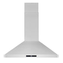 Cosmo 4-Piece Appliance Package - 36-Inch Gas Range, Island Mount Range Hood, Dishwasher and Refrigerator in Stainless Steel (COS-4PKG-703)