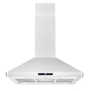 Cosmo 4-Piece Appliance Package - 36-Inch Gas Range, Island Range Hood, Dishwasher and Refrigerator in Stainless Steel (COS-4PKG-120)