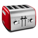 KitchenAid 4 Slice Toaster with Manual Lift Lever in Empire Red (KMT4115ER)