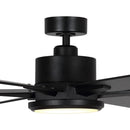 Parrot Uncle 65-Inch Amold Industrial Downrod Mount Ceiling Fan with Lighting and Remote Control (F8306110V)