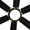 Parrot Uncle 65-Inch Bendan Industrial Downrod Mount Ceiling Fan with Lighting and Remote Control (F8307110V)
