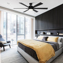 Parrot Uncle 65-Inch Amold Industrial Downrod Mount Ceiling Fan with Lighting and Remote Control (F8306110V)
