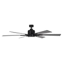 Parrot Uncle 65-Inch Bendan Industrial Downrod Mount Ceiling Fan with Lighting and Remote Control (F8307110V)