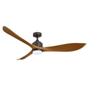 Parrot Uncle 66-Inch Misael Propeller Industrial DC Motor Ceiling Fan with LED Lighting