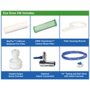 GrowMax Water ECO GROW 240 - Two-Stage Garden Water Filtration System - Eliminate up to 99% of Chlorine and Contaminants (10,000 gallons / 37,900 liters)
