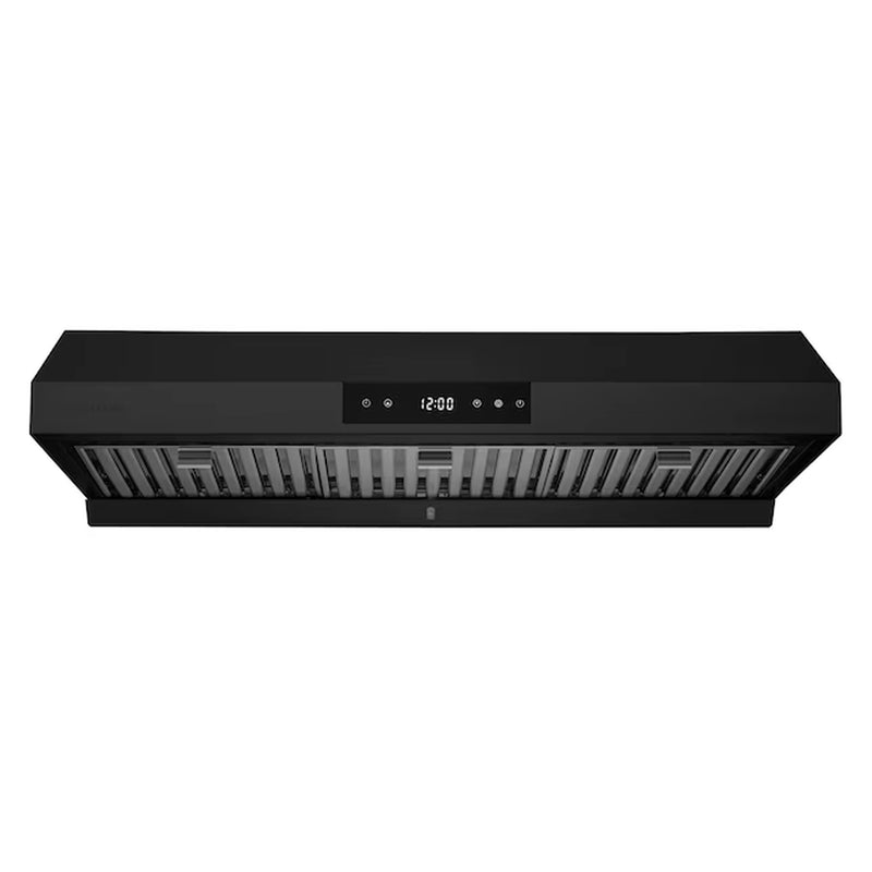 Hauslane 36-Inch 500 CFM Under Cabinet Range Hood in Matte Black (UC-PS18BLK-36)