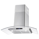 Cosmo 3 - Piece Appliance Package - 36-Inch Gas Range, 36-Inch Wall Mount Range Hood and 24-Inch Dishwasher (COS-3PKG-040)
