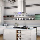 Cosmo 4-Piece Appliance Package - 30-Inch Gas Range, Island Range Hood, Dishwasher and Refrigerator in Stainless Steel (COS-4PKG-238)