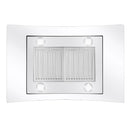 Cosmo 4-Piece Appliance Package - 36-Inch Gas Range, 36-Inch Island Range Hood, Dishwasher and Refrigerator in Stainless Steel (COS-4PKG-118)