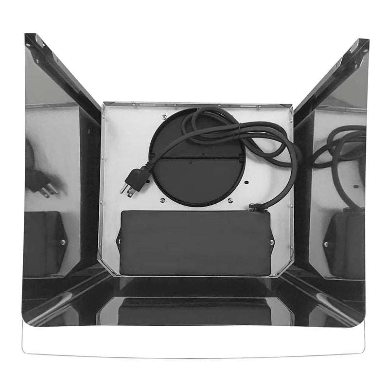 Cosmo 4-Piece Appliance Package - 30-Inch Gas Range, Wall Mount Range Hood, Dishwasher and Refrigerator (COS-4PKG-253)