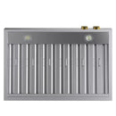 Kucht 36-Inch 900 CFM Ducted Wall Mount Range Hood in Stainless Steel with Gold Accents (KRH360-GL-C)