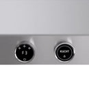Kucht 5-Piece Appliance Package - 36-Inch Dual Fuel Range in Natural Gas, 36-Inch Refrigerator with Water Dispenser, Dishwasher, Wall Mount Range Hood, & Microwave Wall Oven in Stainless Steel