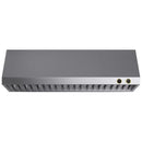 Kucht 60-Inch 1200 CFM Ducted Under Cabinet Range Hood in Stainless Steel with Gold Accents (KRH600-GL)