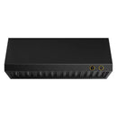 Kucht 48-Inch 1200 CFM Ducted Under Cabinet Range Hood in Dark Titanium Stainless Steel with Gold Accents (KRHG480-GL)