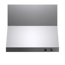 Kucht 4-Piece Appliance Package - 36-Inch Natural Gas Range with 5.2 Cu. Ft. Oven, 36-Inch Refrigerator, Dishwasher & Wall Mount Range Hood in Stainless Steel