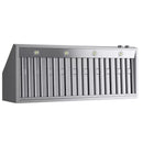Kucht 60-Inch 1200 CFM Ducted Under Cabinet Range Hood in Stainless Steel (KRH600-SS)