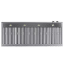 Kucht 60-Inch 1200 CFM Ducted Wall Mount Range Hood in Stainless Steel (KRH600-SS-C)