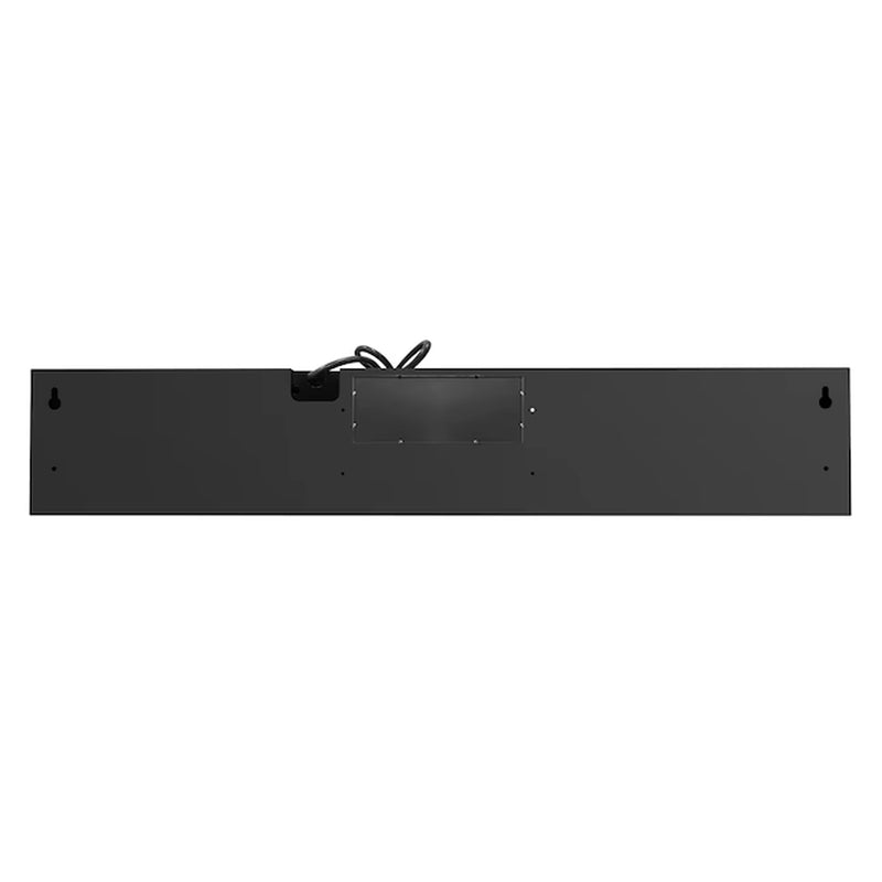 Cosmo 30-Inch Ducted Under Cabinet Range Hood with LED Lights in Matte Black (COS-5U30-BK)