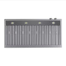 Kucht 48-Inch 1200 CFM Ducted Wall Mount Range Hood in Stainless Steel (KRH480-SS-C)
