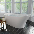 Empava 67-Inch Freestanding Soaking Tub with Left Drain (EMPV-67FT1528)