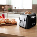 KitchenAid 2 Slice Toaster with Manual Lift Lever in Onyx Black (KMT2115OB)