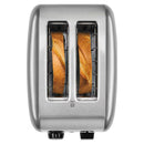 KitchenAid 2 Slice Toaster Toast with Manual Lift Lever in Contour Silver (KMT2115CU)