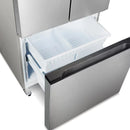 Cosmo 30-Inch 17.5 Cu. Ft. Counter-Depth French Door Refrigerator with Ice Maker in Stainless Steel (COS-RFFV183RS)