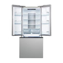 Cosmo 30-Inch 17.5 Cu. Ft. Counter-Depth French Door Refrigerator with Ice Maker in Stainless Steel (COS-RFFV183RS)