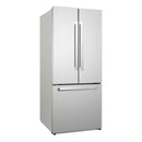 Cosmo 30-Inch 17.5 Cu. Ft. Counter-Depth French Door Refrigerator with Ice Maker in Stainless Steel (COS-RFFV183GHS)