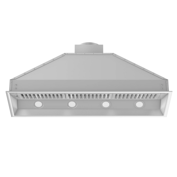 ZLINE 46-Inch Outdoor Range Hood Insert in Stainless Steel with 700 CFM Motor - 15-Inch Depth (695-304-46)