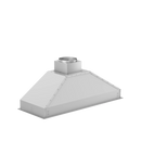 ZLINE 46-Inch Outdoor/Indoor Range Hood Insert in Stainless Steel - 18-Inch Depth (698-304-46)
