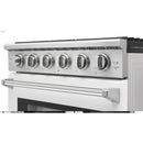 Kostch 36-Inch Gas Range with 6 Burners & 6.0 Cu. Ft. Convection Oven in White (KOS-36RG03M-W)