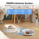 Roborock Q8 Max Robot Vacuum with 5500 Suction Power, & Mop with DuoRoller Brush system